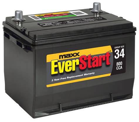 <strong>EverStart Maxx</strong> Lead Acid Automotive <strong>Battery</strong>, Group Size 51R 12 Volt, 500 CCA. . Maxx everstart battery